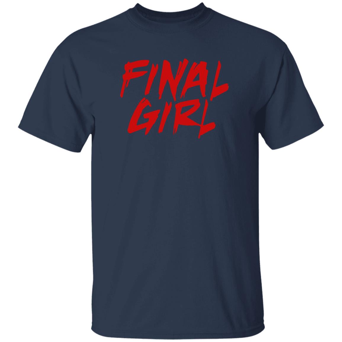 Dead Meat Merch Final Girl T Shirt Dead Meat Merch Final Girl T Shirt