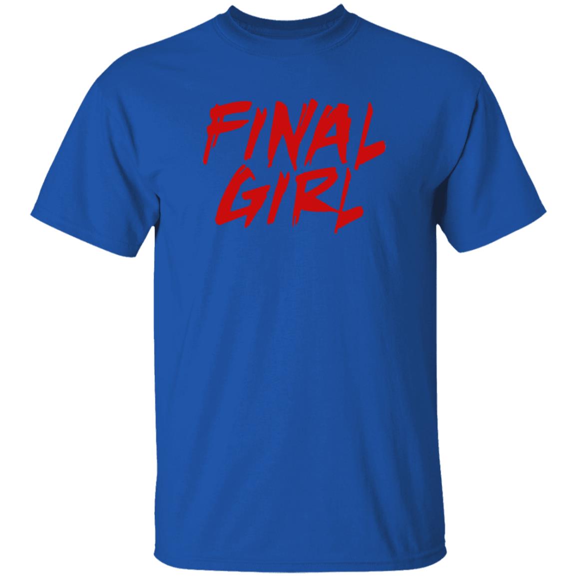 Dead Meat Merch Final Girl T Shirt Dead Meat Merch Final Girl T Shirt