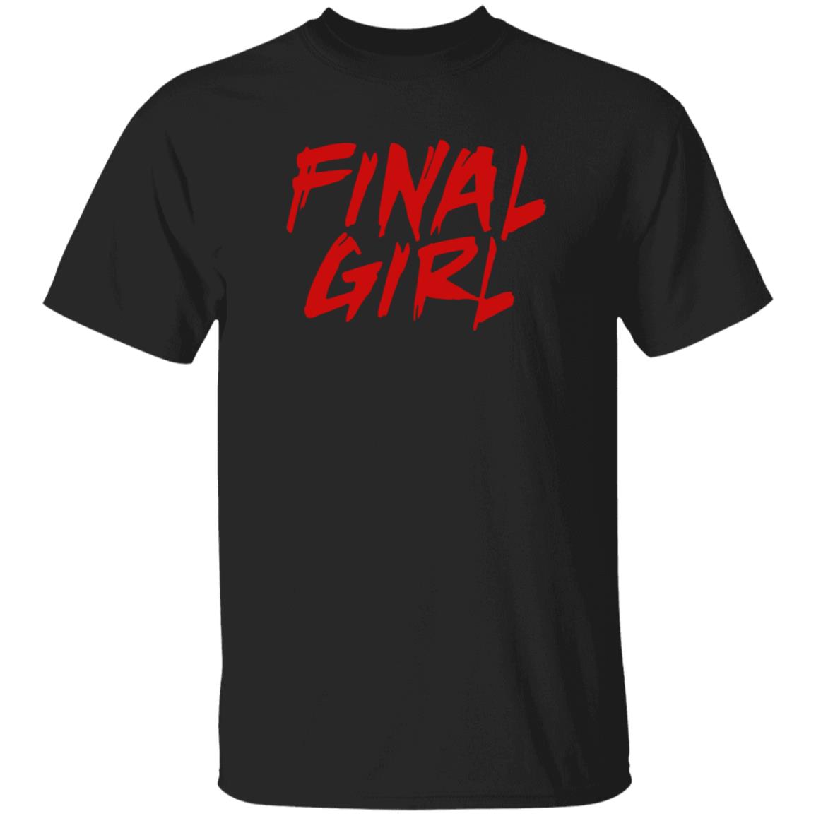 Dead Meat Merch Final Girl T Shirt Dead Meat Merch Final Girl T Shirt