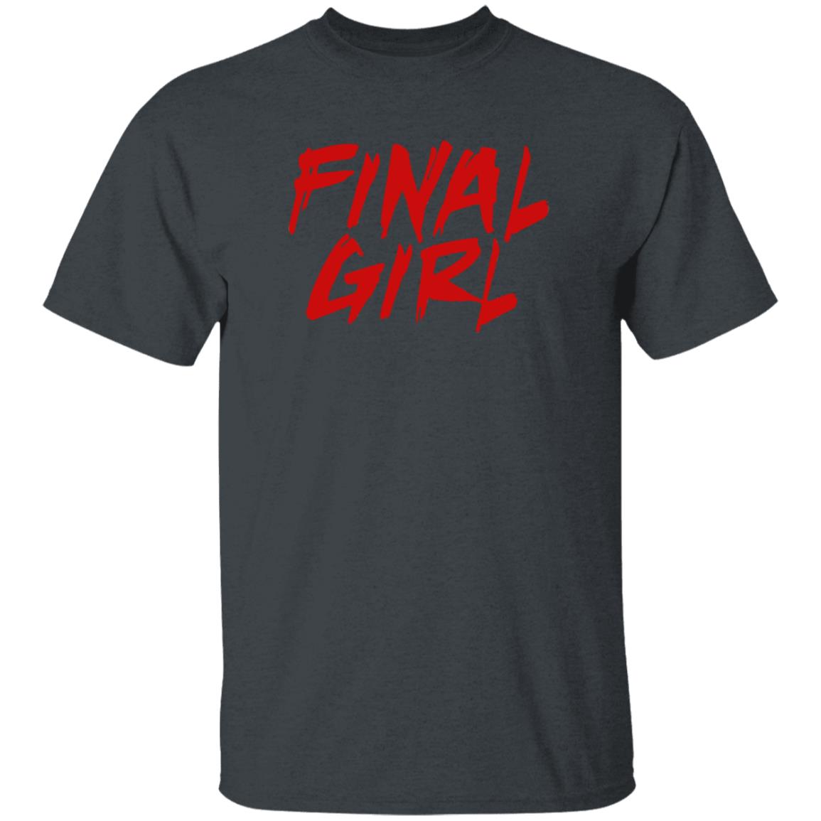 Dead Meat Merch Final Girl T Shirt Dead Meat Merch Final Girl T Shirt