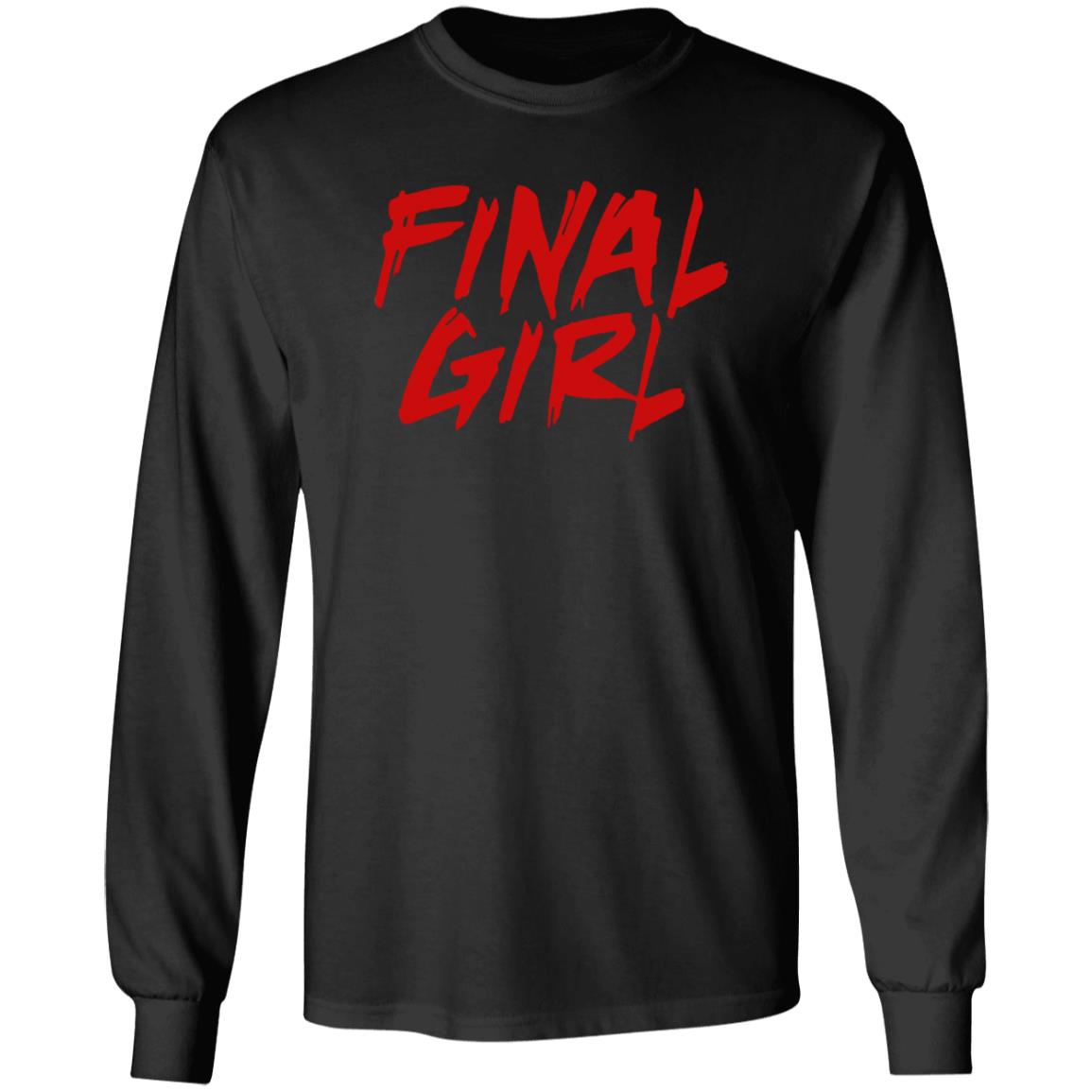 Dead Meat Merch Final Girl T Shirt Dead Meat Merch Final Girl T Shirt